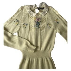 Vintage knit Espirit dress size m